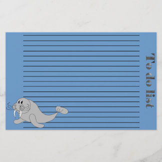 Papelería Lista de Walrus To Do