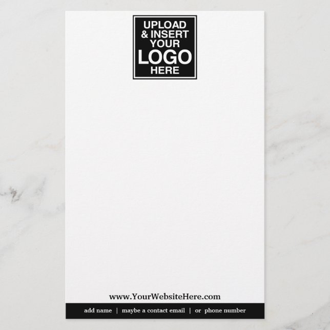 Papelería Logo básico de Office o empresa (Anverso)