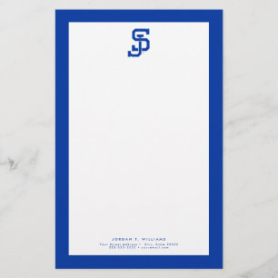 Papelería Logo de SJ Spartans