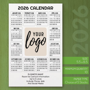 Papelería Logotipo Vertical del Calendario - Contacto Comerc
