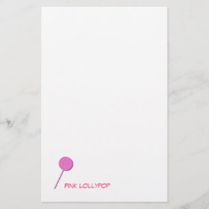 Papelería Lollypop rosa