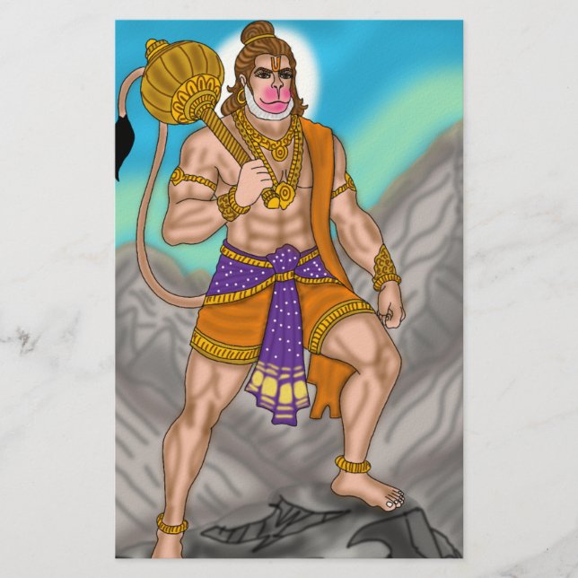Papelería Lord Hanuman Stationery (Anverso)