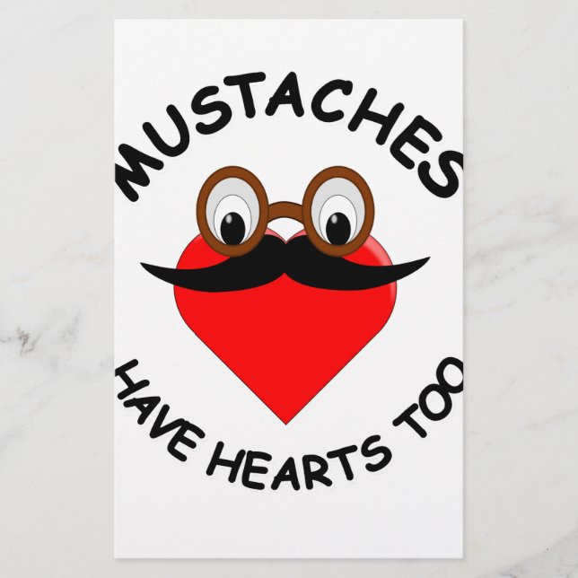 Papelería Los bigotes también tienen corazón (Anverso)