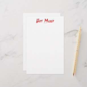 Papelería Los bruscos de texto rojo intenso y agudo de Slipp