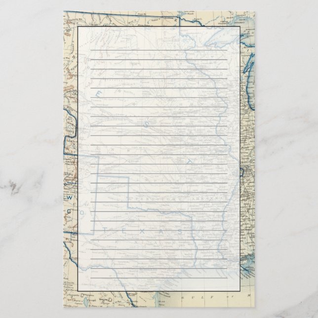 Papelería Los E.E.U.U. diciembre de 1860 (Anverso)