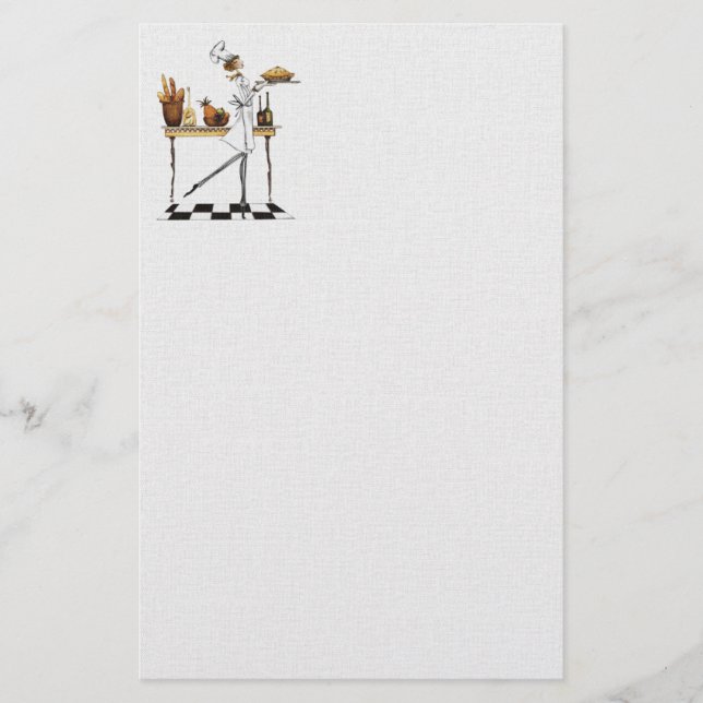 Papelería Los efectos de escritorio del panadero (Anverso)