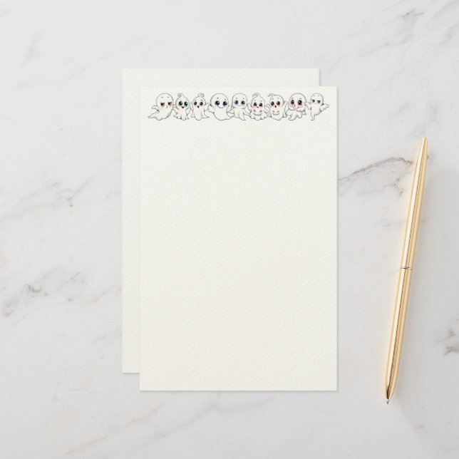 Papelería Los fantasmas del bebé espantaron el humor de Hall (Anverso/Reverso In Situ)