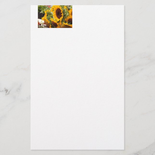 Papelería ¡Los girasoles! (Anverso)