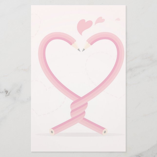 Papelería Los lápices de amor (Anverso)