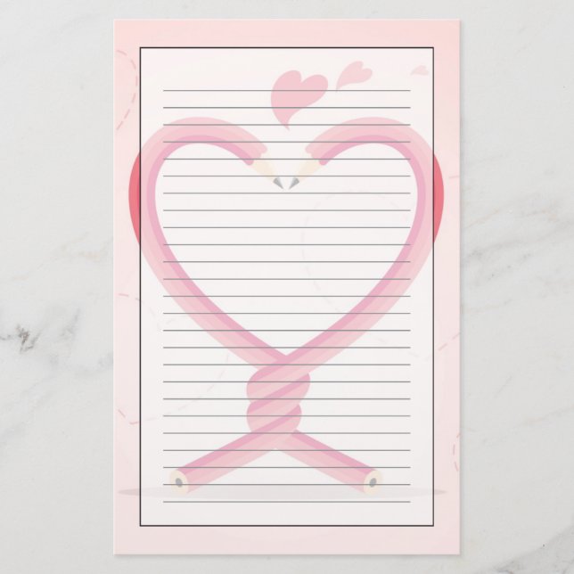 Papelería Los lápices de amor (Anverso)