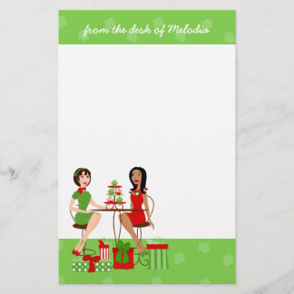 Papelería ¡Los mejores amigos y pasteles para los Navidades!