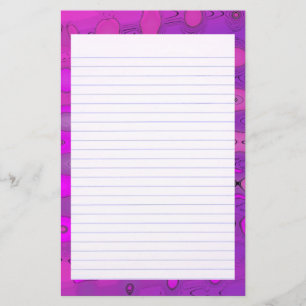 Papelería Los tonos de Purpe alinearon los efectos de