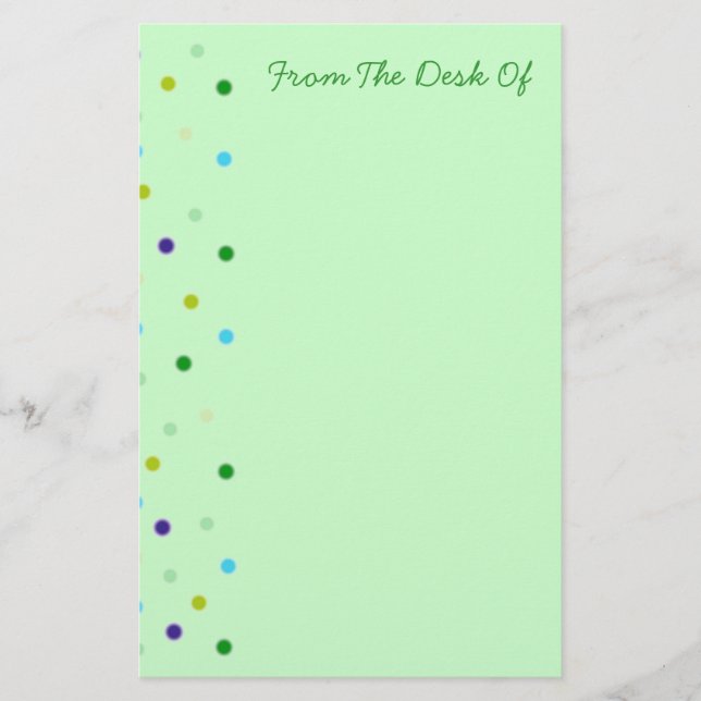 Papelería Lotsa Dots (Anverso)