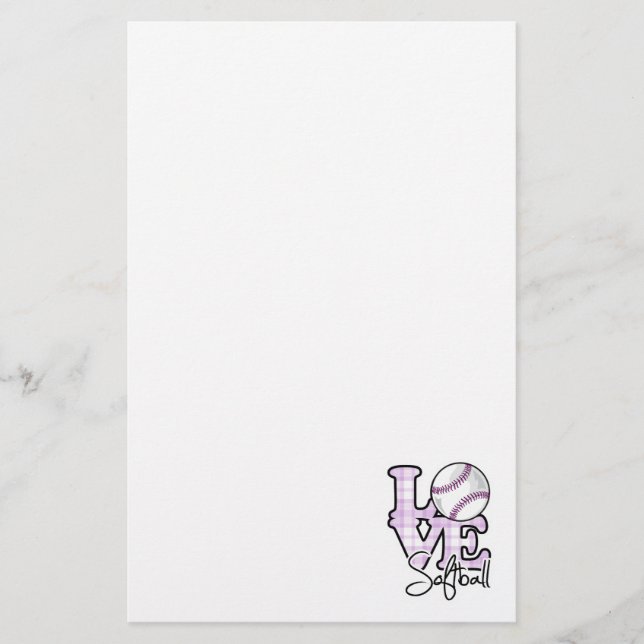 Papelería Love Sofitball (Anverso)