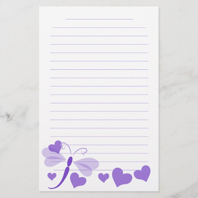 Papelería LoverDragon Fly (Anverso)
