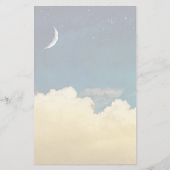 Papelería Luna y Cloudscape (Anverso)