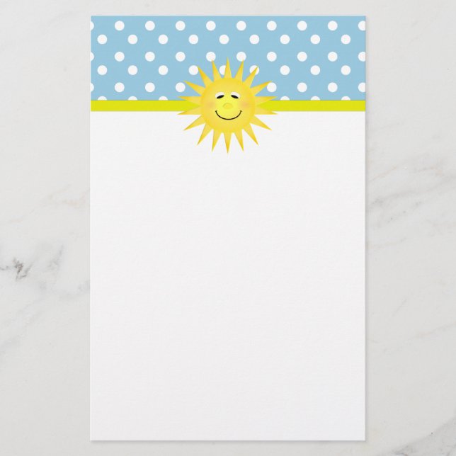 Papelería Lunar y sol inmóviles (Anverso)