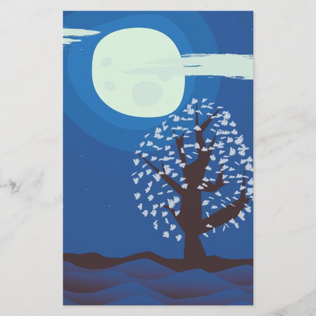 Papelería luz de luna (Anverso)