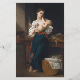 Papelería Madre e hijo (por Bouguereau)