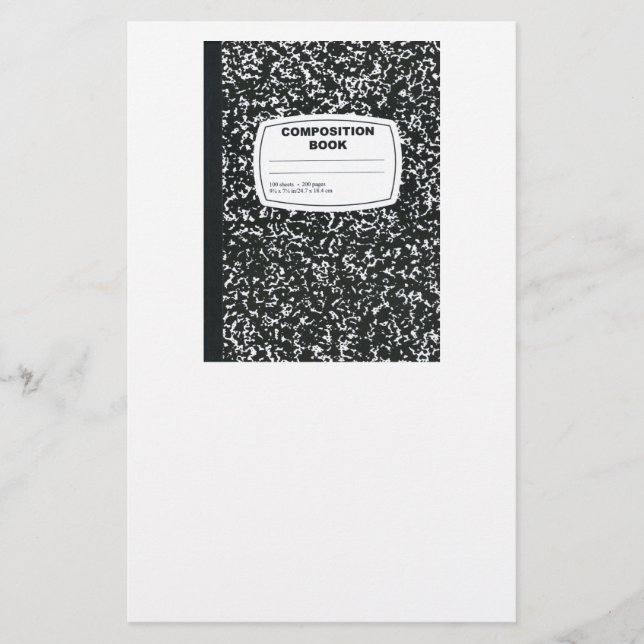 Papelería Maestría en libros de composición (Anverso)