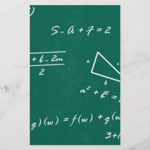 Papelería maestro de matemáticas algebra geek