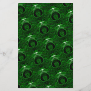 Papelería malaquita verde textura