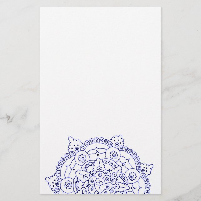 Papelería Mandala 4 estacionario (Anverso)
