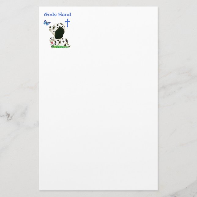 Papelería Mano de los dioses (Anverso)