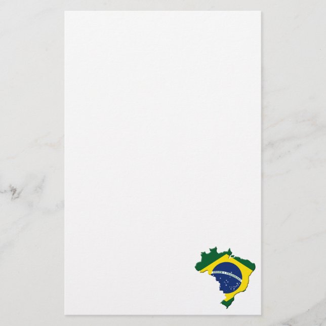 Papelería Mapa de Brasil (Anverso)