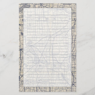 Papelería Mapa de camino de la bicicleta de Wisconsin 4