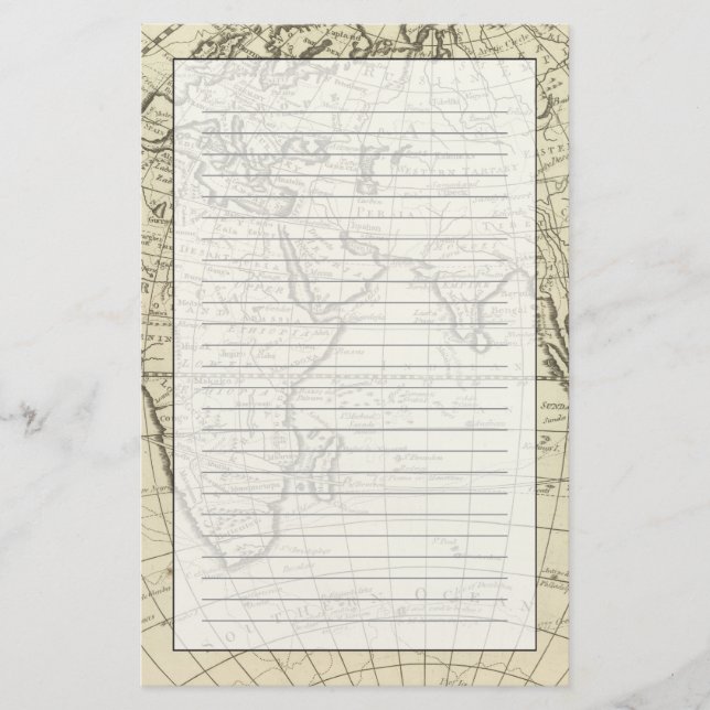 Papelería Mapa del mundo 2 2 (Anverso)