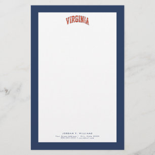 Papelería Marca de Virginia Deteriorada