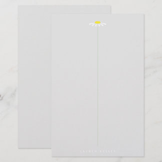 Papelería Margarita blanca