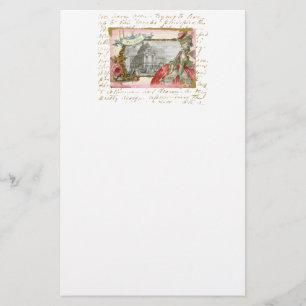 Papelería Marie Antonieta en los efectos de escritorio del
