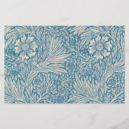 Papelería Marigoldes Azules (por William Morris)