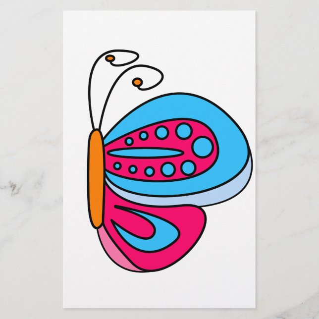 Papelería Mariposa (Anverso)