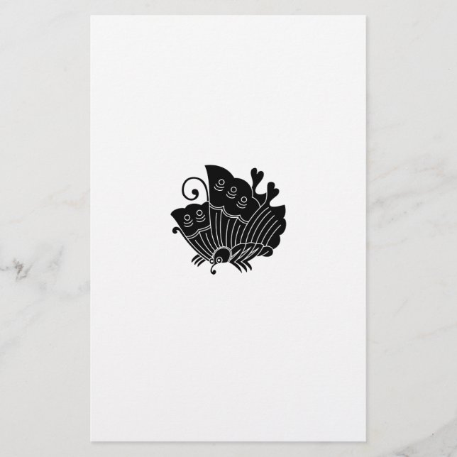 Papelería Mariposa Ageha (Anverso)