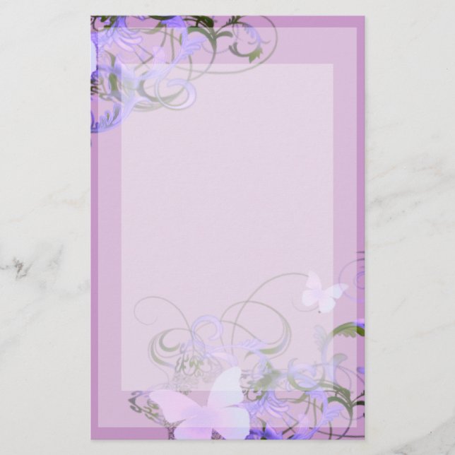 Papelería Mariposas (Anverso)