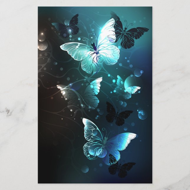 Papelería Mariposas nocturnas (Anverso)