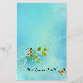 Papelería Mariposas y daises