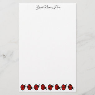 Papelería Mariquita personalizada