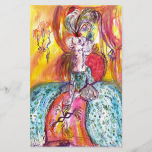 Papelería Máscaras de mascarada venecianas/COLOMBINA