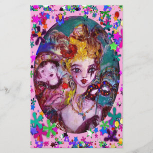 PAPELERÍA MASQUERADE MÁSCARA DE MASQUERADA DE VALENTÍA VENEC