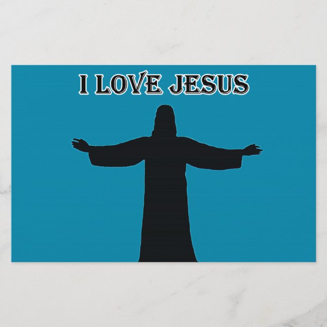 Papelería me encanta jesus (Anverso)