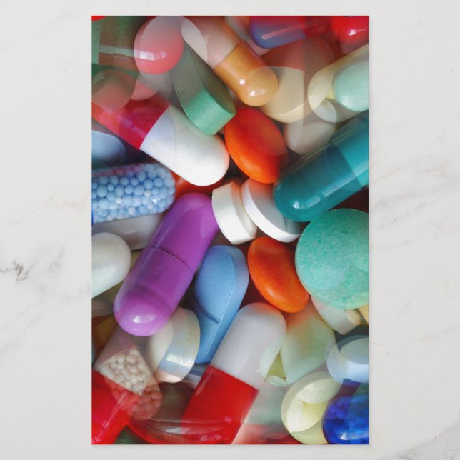 Papelería medicamentos para pastillas (Anverso)