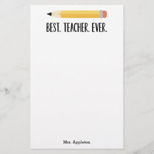 Papelería Mejor Apreciación De Maestros De La Historia