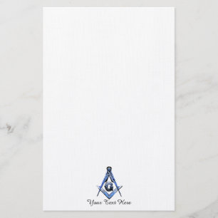 Papelería Mentes masónicas (azul)