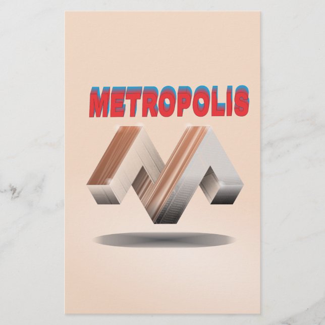 Papelería metrópolis 1 (Anverso)