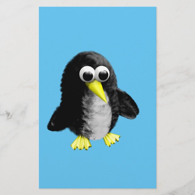 Papelería Mi amigo el pingüino (Anverso)