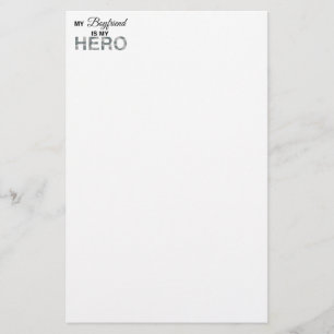 Papelería Mi novio es mi camuflaje de Digitaces del héroe